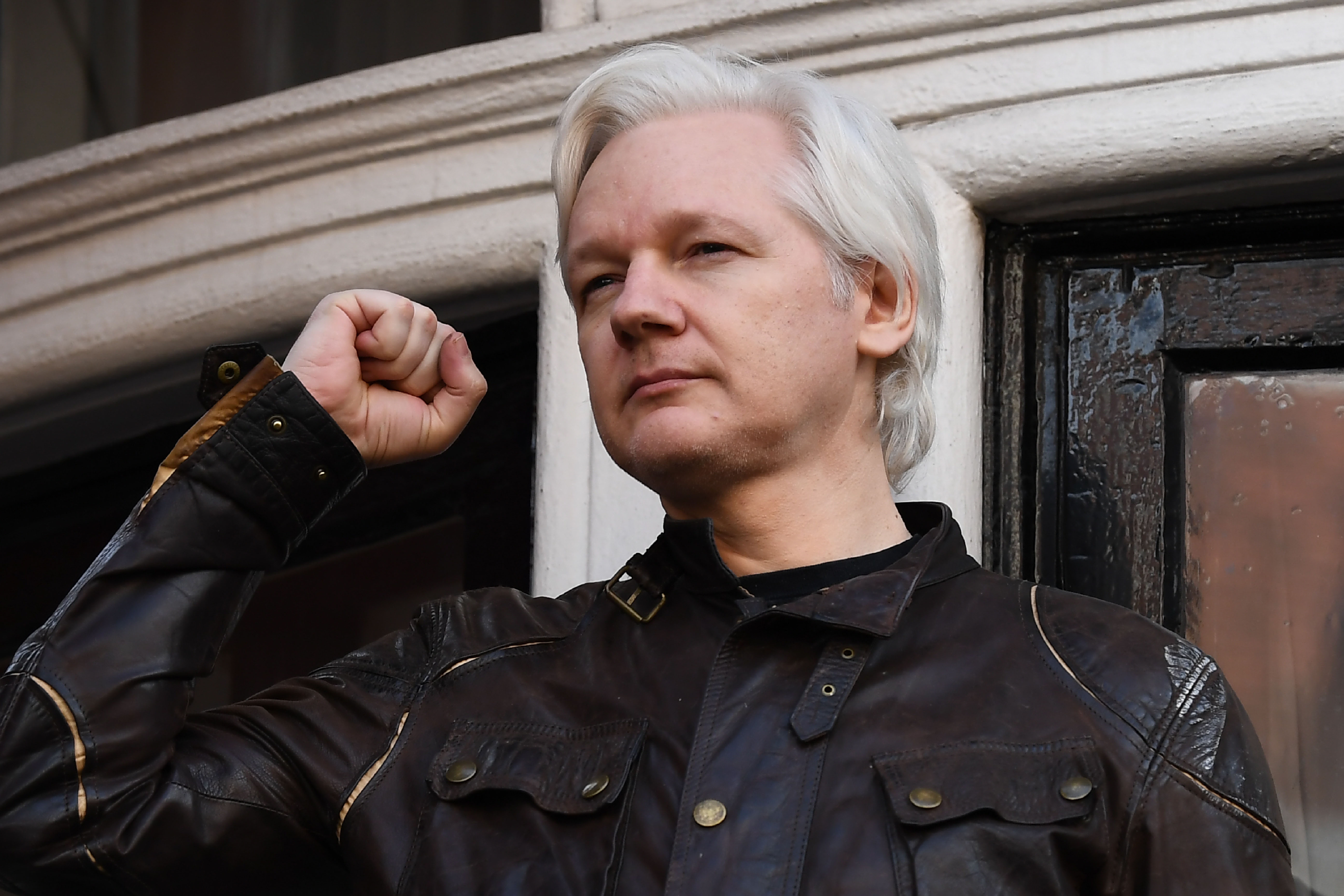 Julian Assange of WikiLeaks.