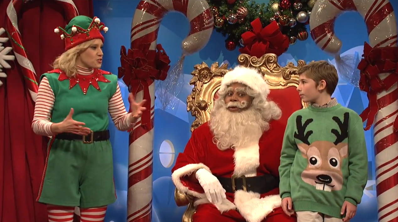 Santa skit on SNL
