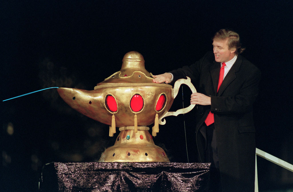 Donald Trump in 1990