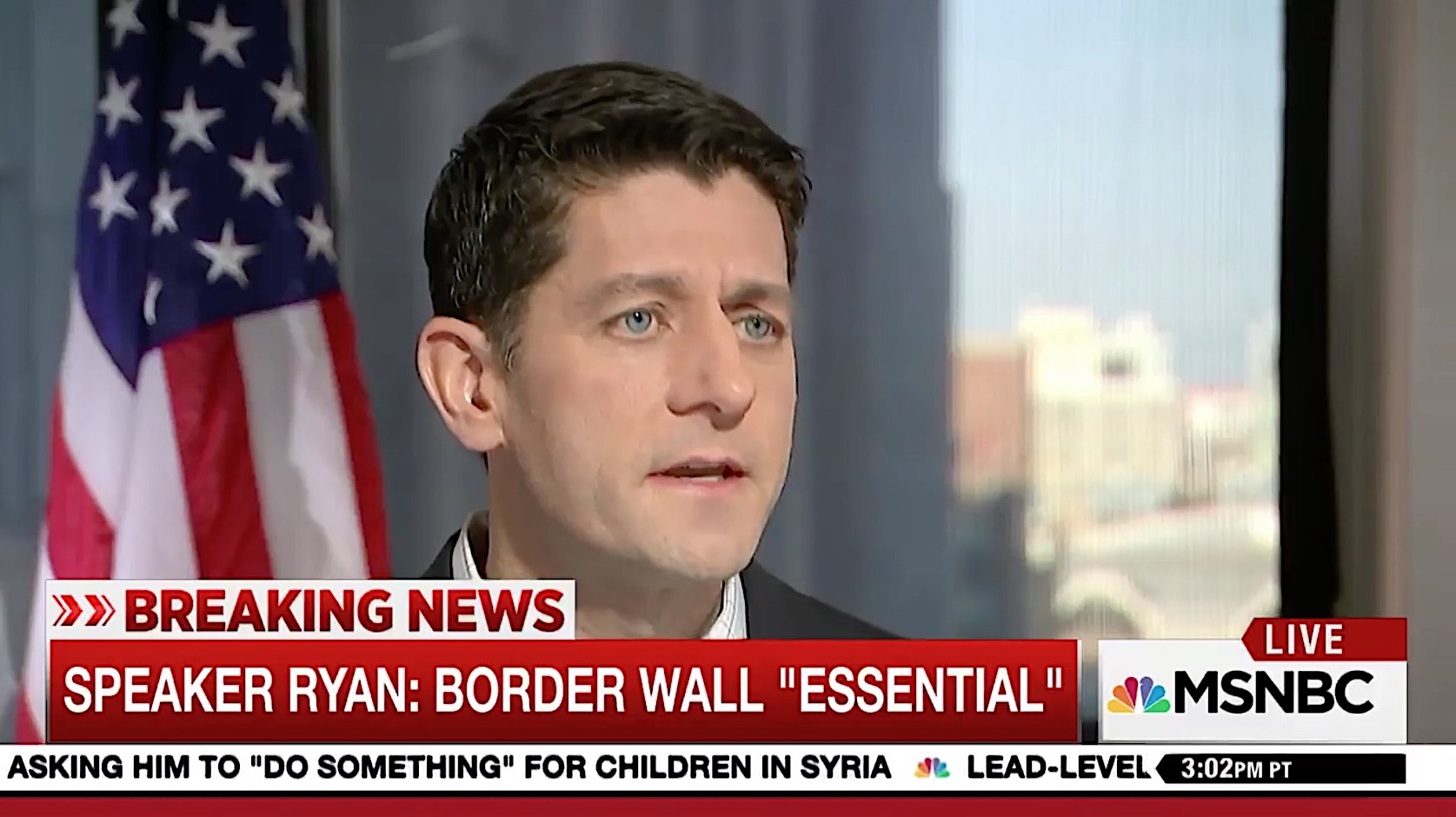 Paul Ryan says Congress will fun Trump border wall
