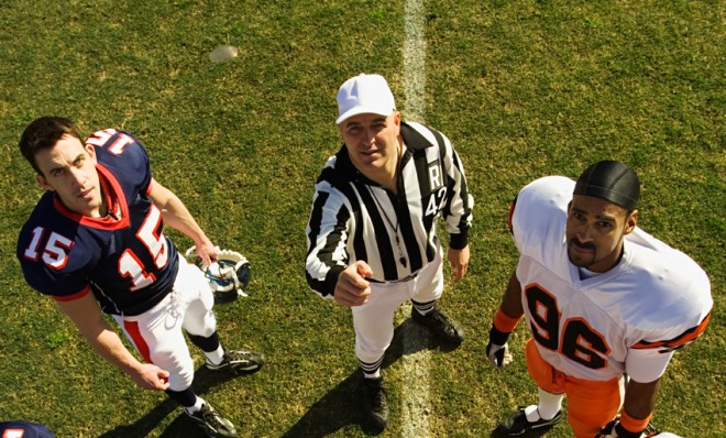 At the least, a coin toss decides the beginning of a game, but more crucial decisions have been at stake. 