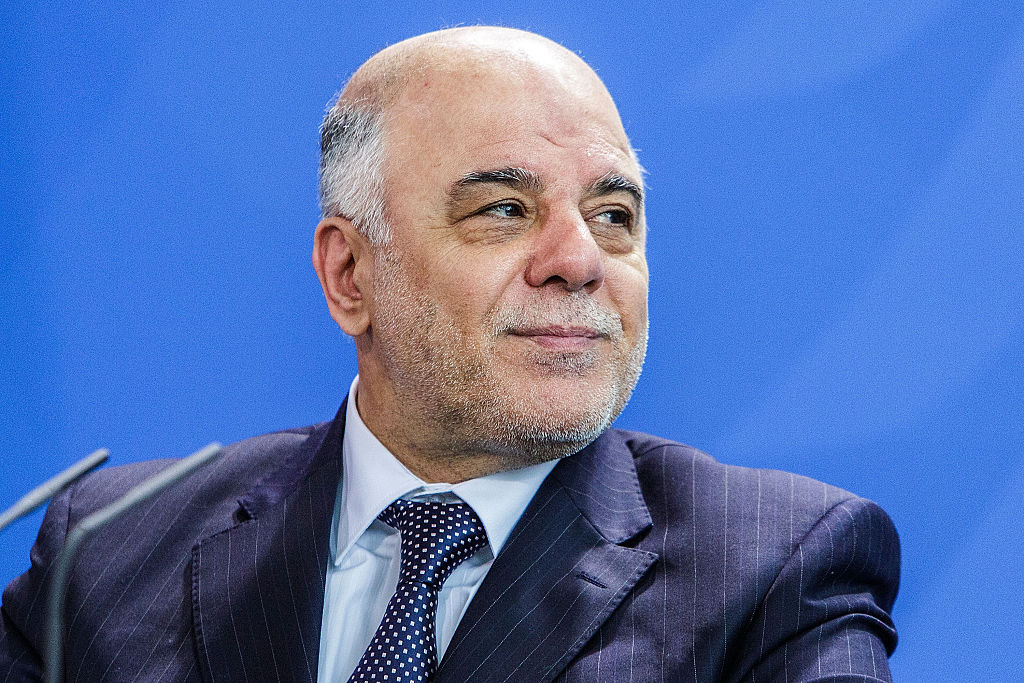 Iraqi Prime Minister Haider Al-Abadi.