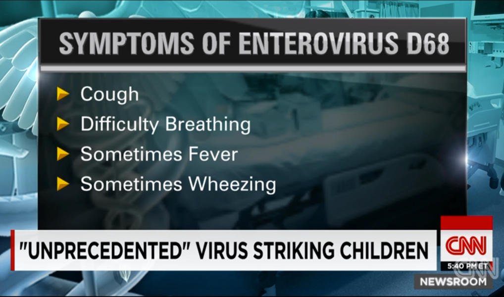 A rare respiratory virus in the Midwest is sending hundreds of kids to the hospital