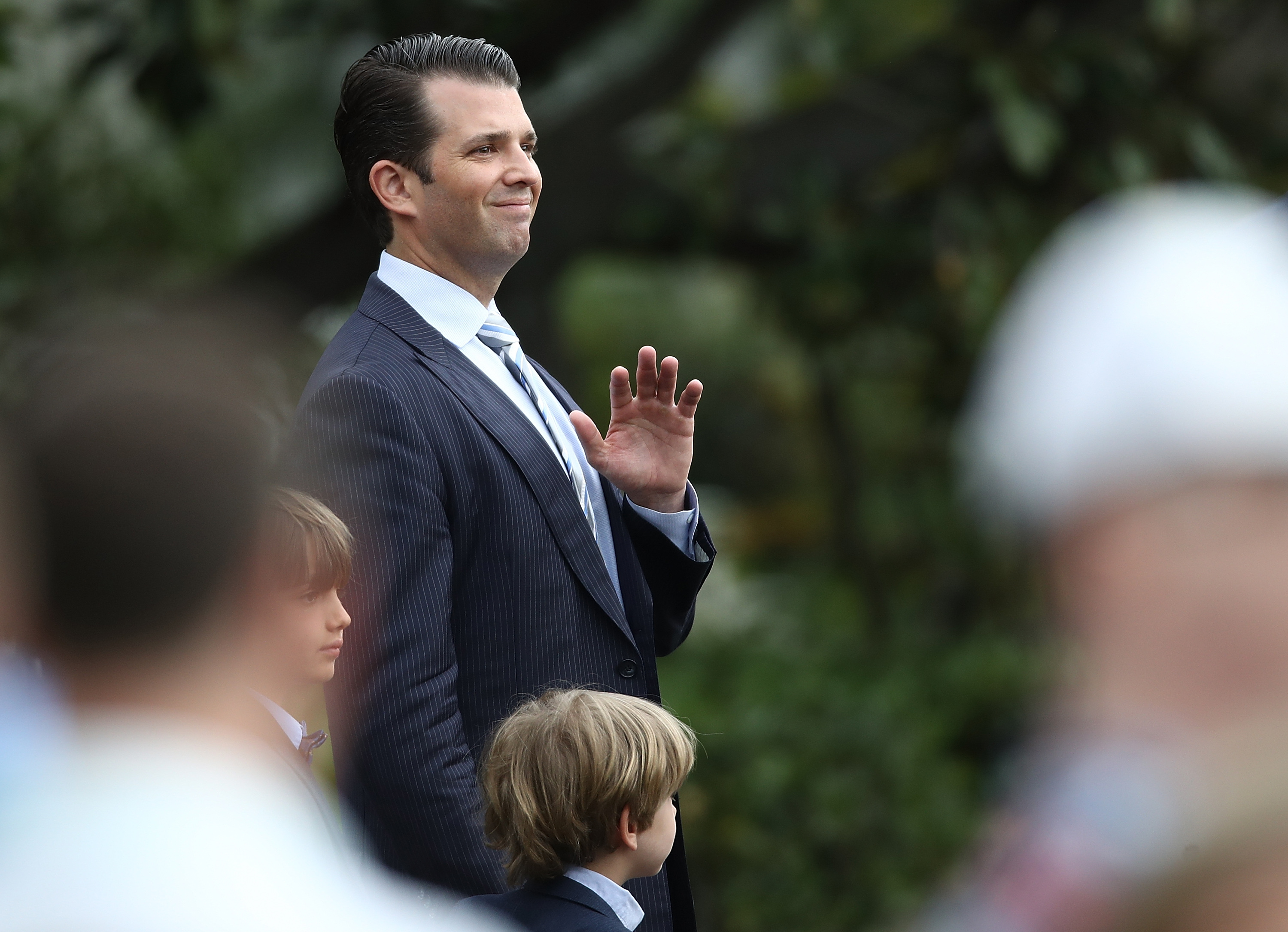 Donald Trump Jr. at the White House