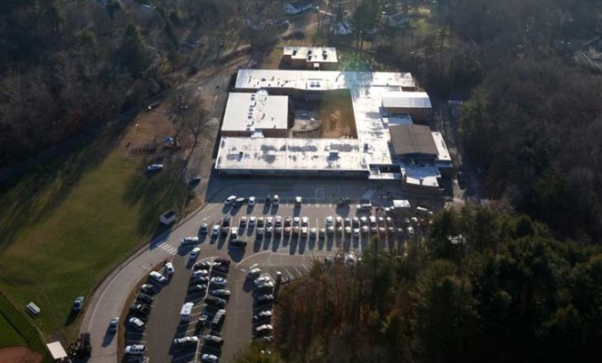 Sandy Hook Elementary School in Newtown, Connecticut: Site of a massacre.