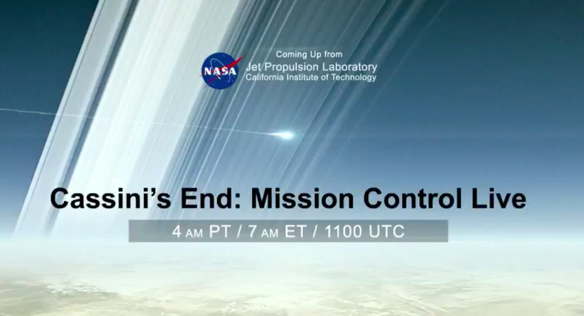 Watch Cassinis final descent