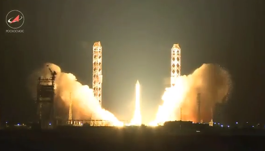 Watch a Russian rocket explode shortly after take-off