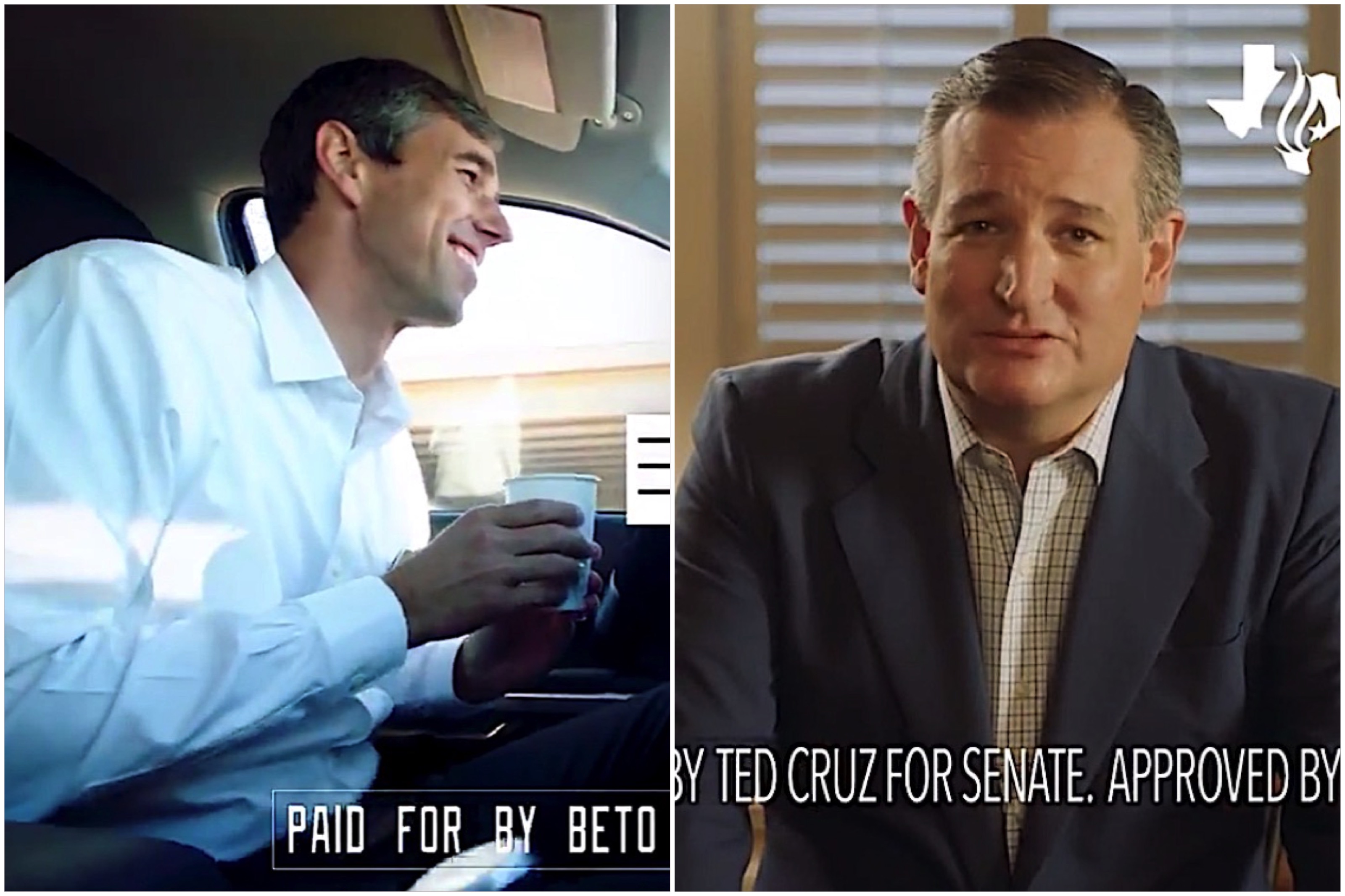 Beto ORourke and Ted Cruz release final ads