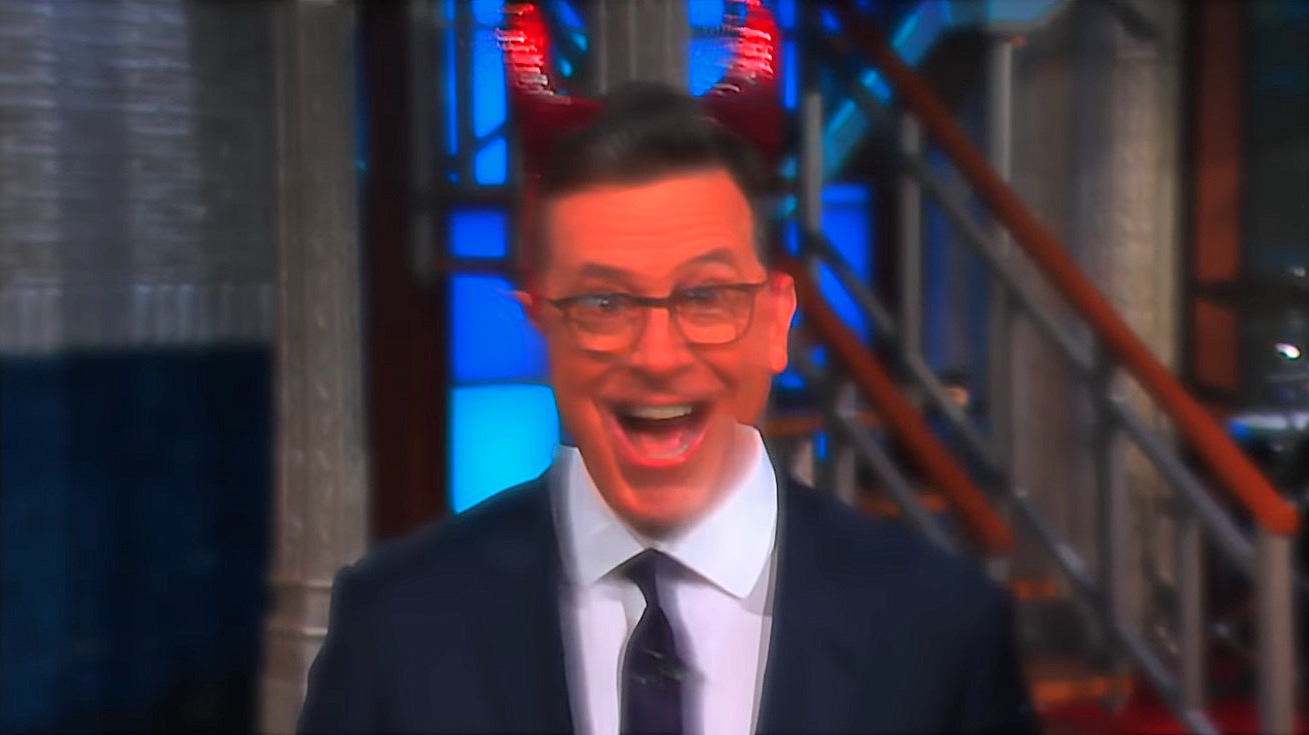 Stephen Colbert gives Trump and the Devil their due