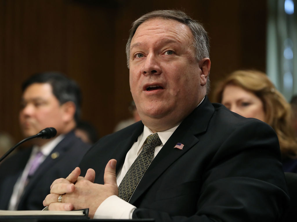 Mike Pompeo was approved by the Senate Foreign Relations Committee.