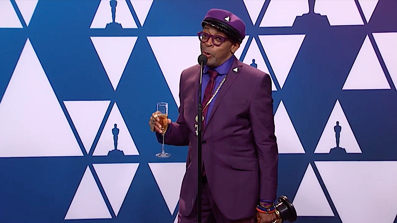 Spike Lee on his Oscars win