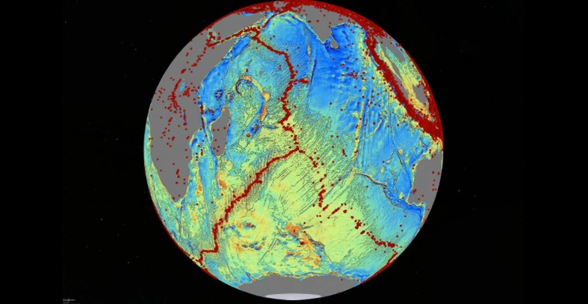 Using new map of the ocean floor, scientists discover underwater mountains and volcanoes