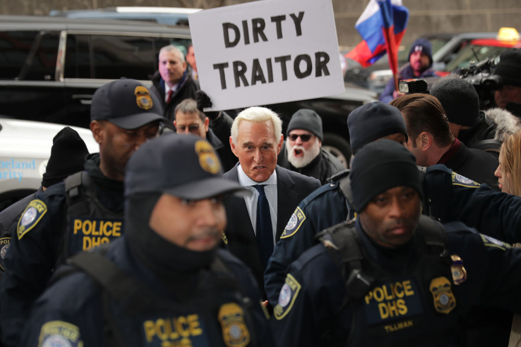 Roger Stone appears in court