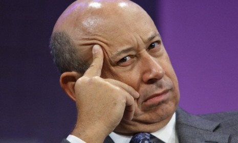 Goldman Sachs CEO Lloyd Blankfein 