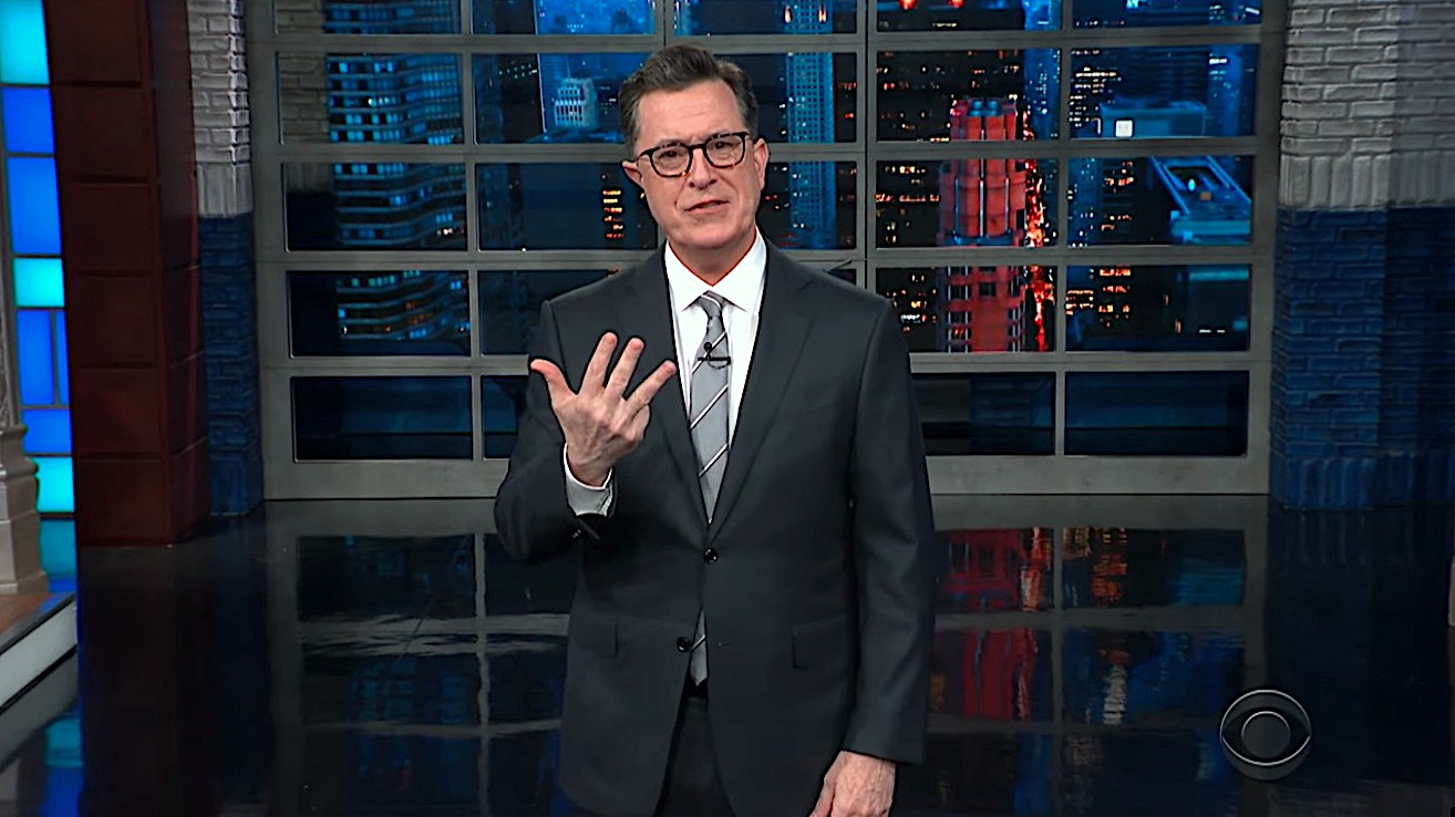 Stephen Colbert takes Melania Trump&#039;s criticism a little personally