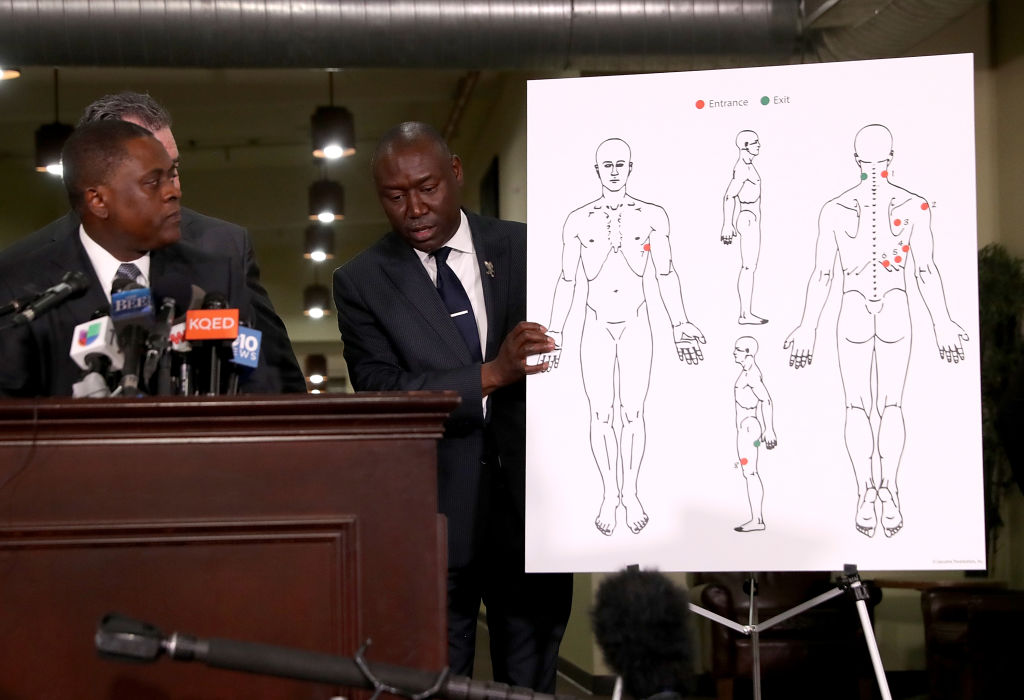 Autopsy results performed on Stephon Clark show he was shot seven times from behind.