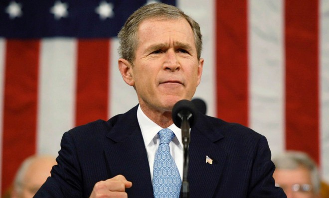 It was in his 2002 State of the Union address that then-President George Bush introduced the &quot;axis of evil.&quot;