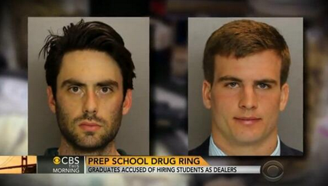 Posh prep school grads busted for allegedly running elaborate drug and weapons ring