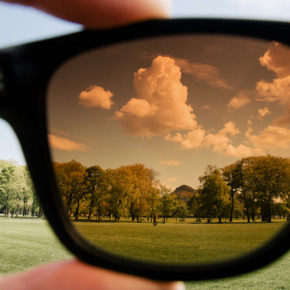 Sunglasses that add a filter to real life