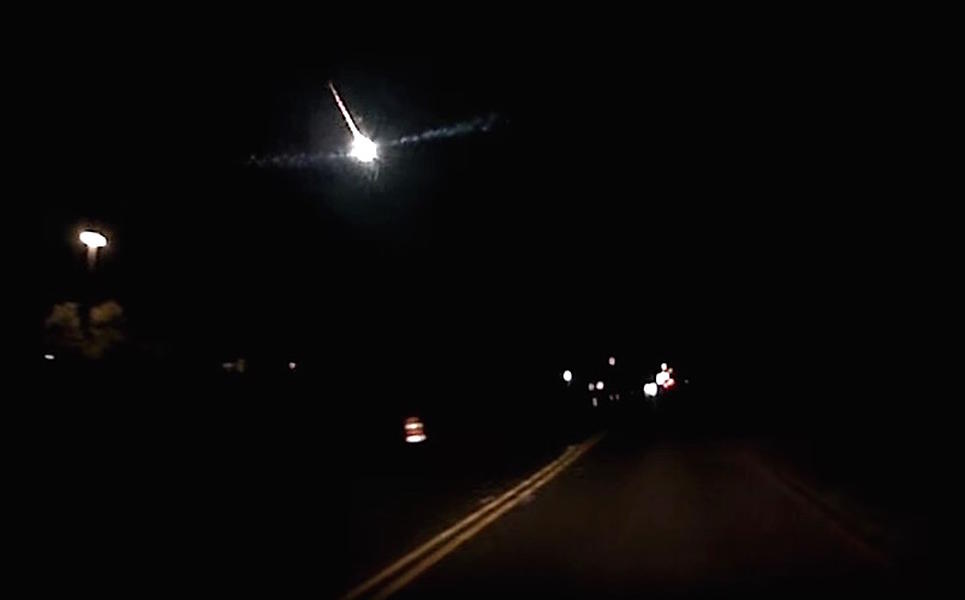A bright meteor fell over Texas, and you can watch from three angles