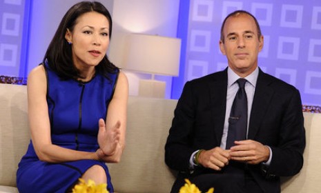 &quot;Today&quot; hosts Ann Curry and Matt Lauer