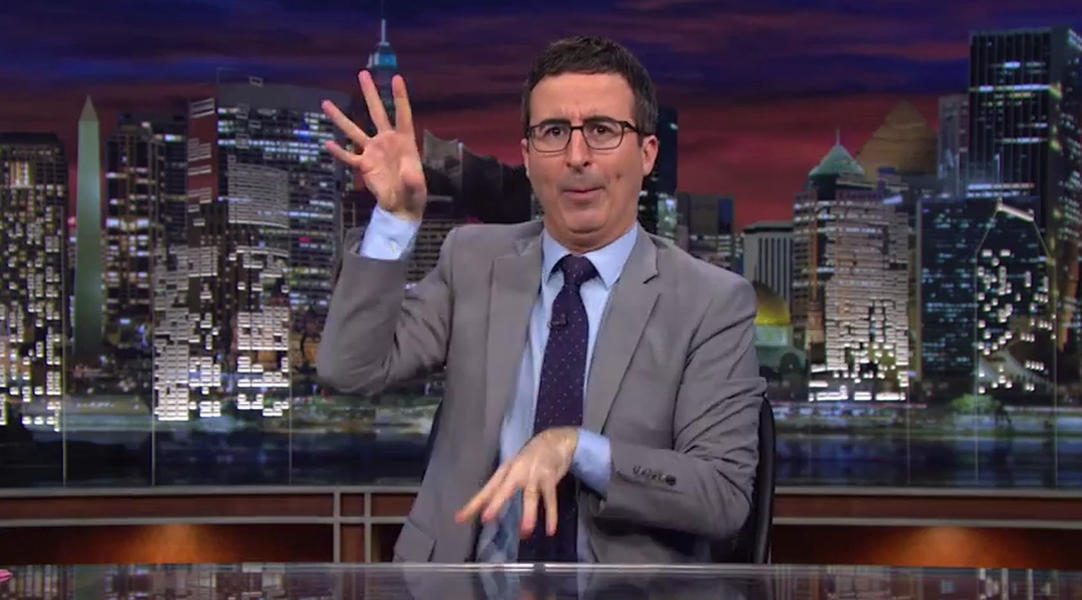 John Oliver finds the essence of America in 4th of July fireworks extravaganzas
