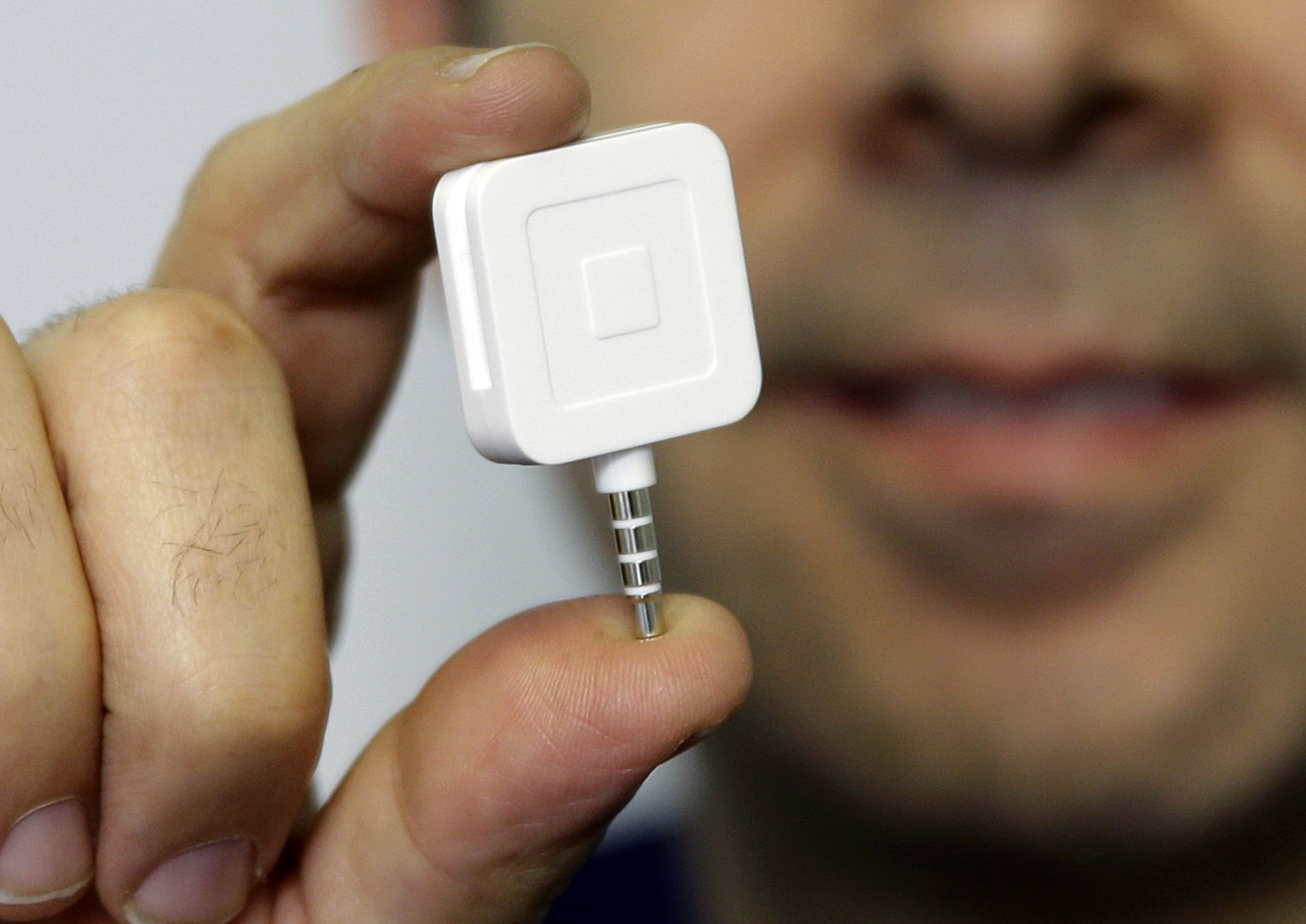The Square credit card reader