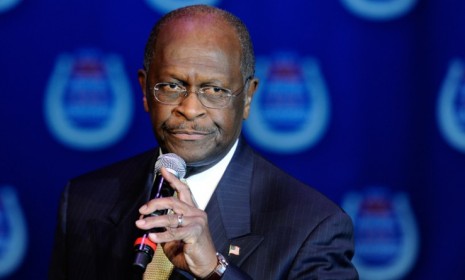GOP presidential hopeful Herman Cain has come under fire again, this time for his about-face on same-sex marriage.