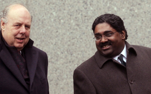 John Dowd with Raj Rajaratnam.