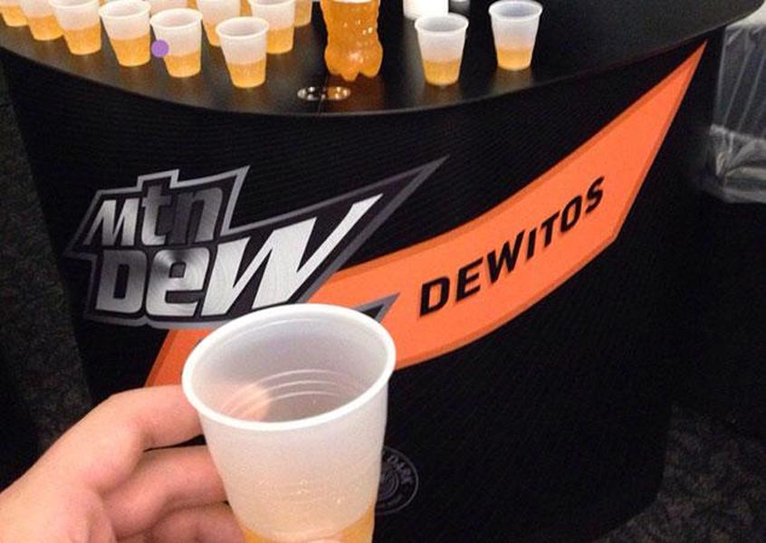 Yes, Doritos-flavored Mountain Dew is an actual thing