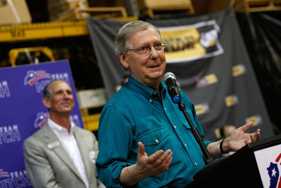 That time Mitch McConnell got so excited he thought he was going to pee his pants