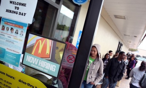 During McDonald&#039;s first &quot;National Hiring Day,&quot; the company hoped to hire 50,000 new employees in one fell swoop.