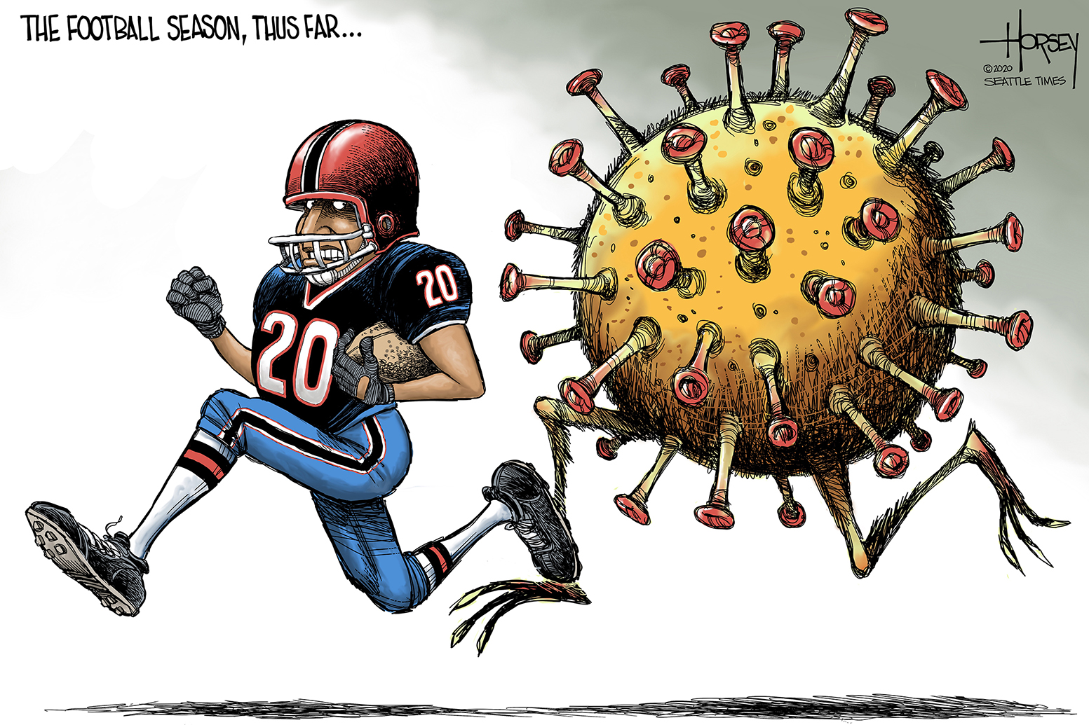 5 scathingly funny cartoons about the NFL's COVID problem | The Week