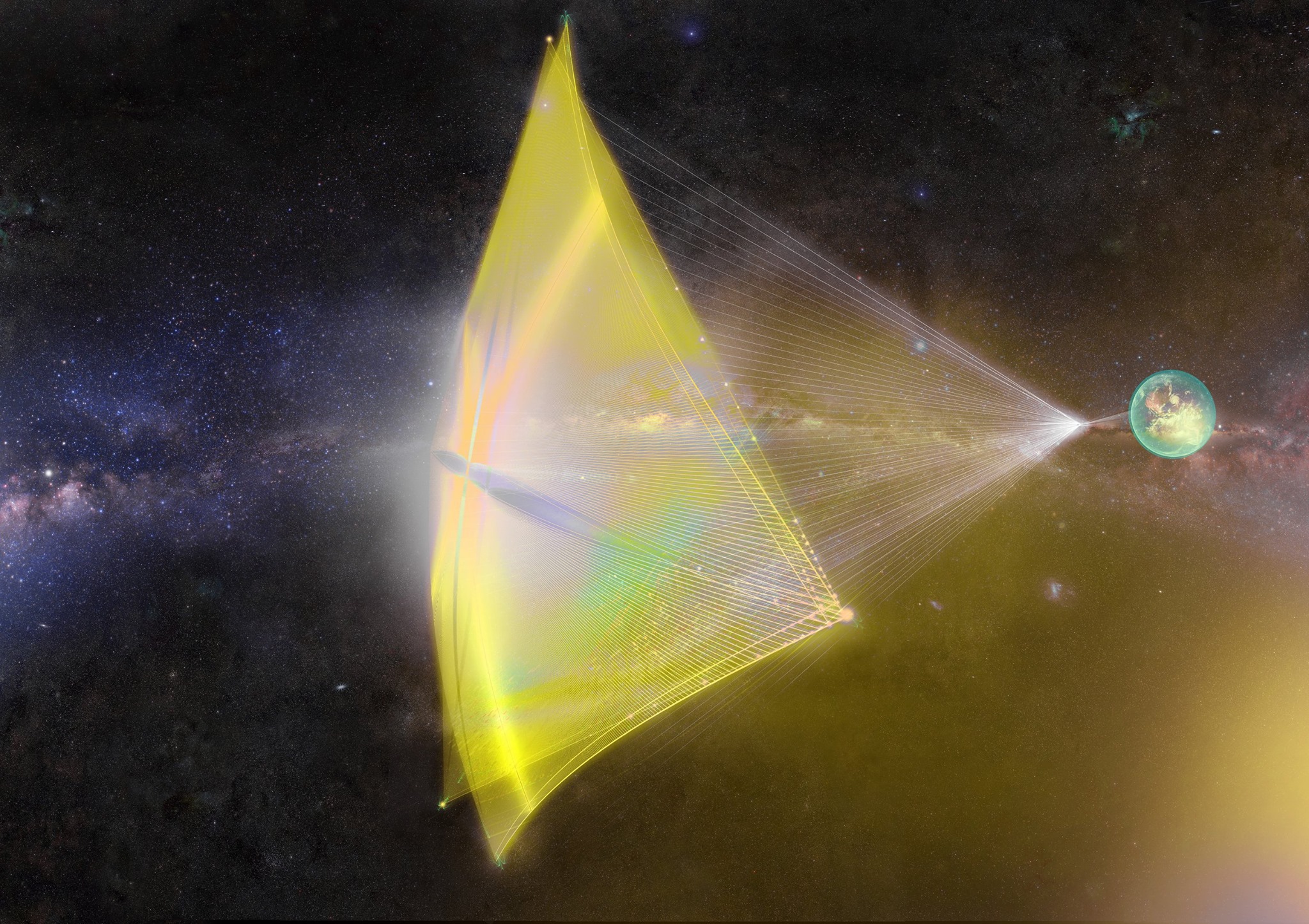Breakthrough Starshot wants to send spaceships to Alpha Centauri.