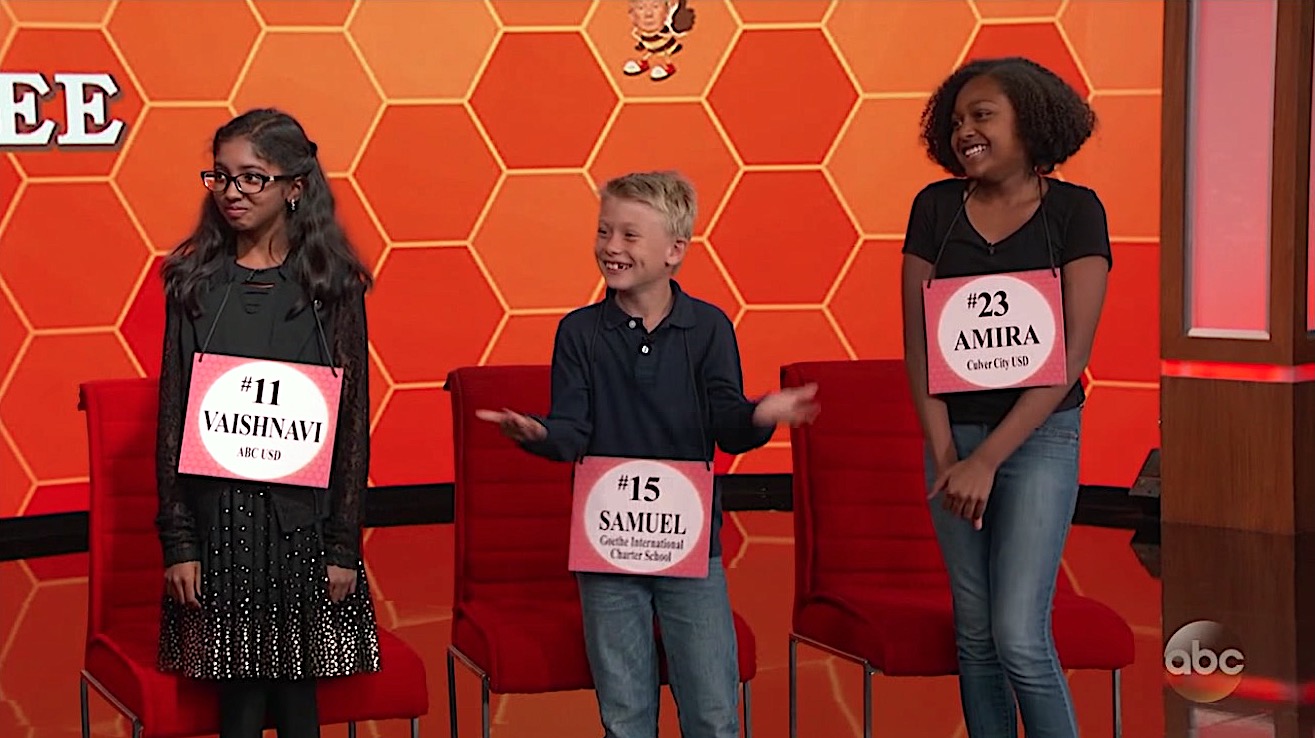 Jimmy Kimmel hosts the &quot;Make America Grate Again&quot; spelling bee