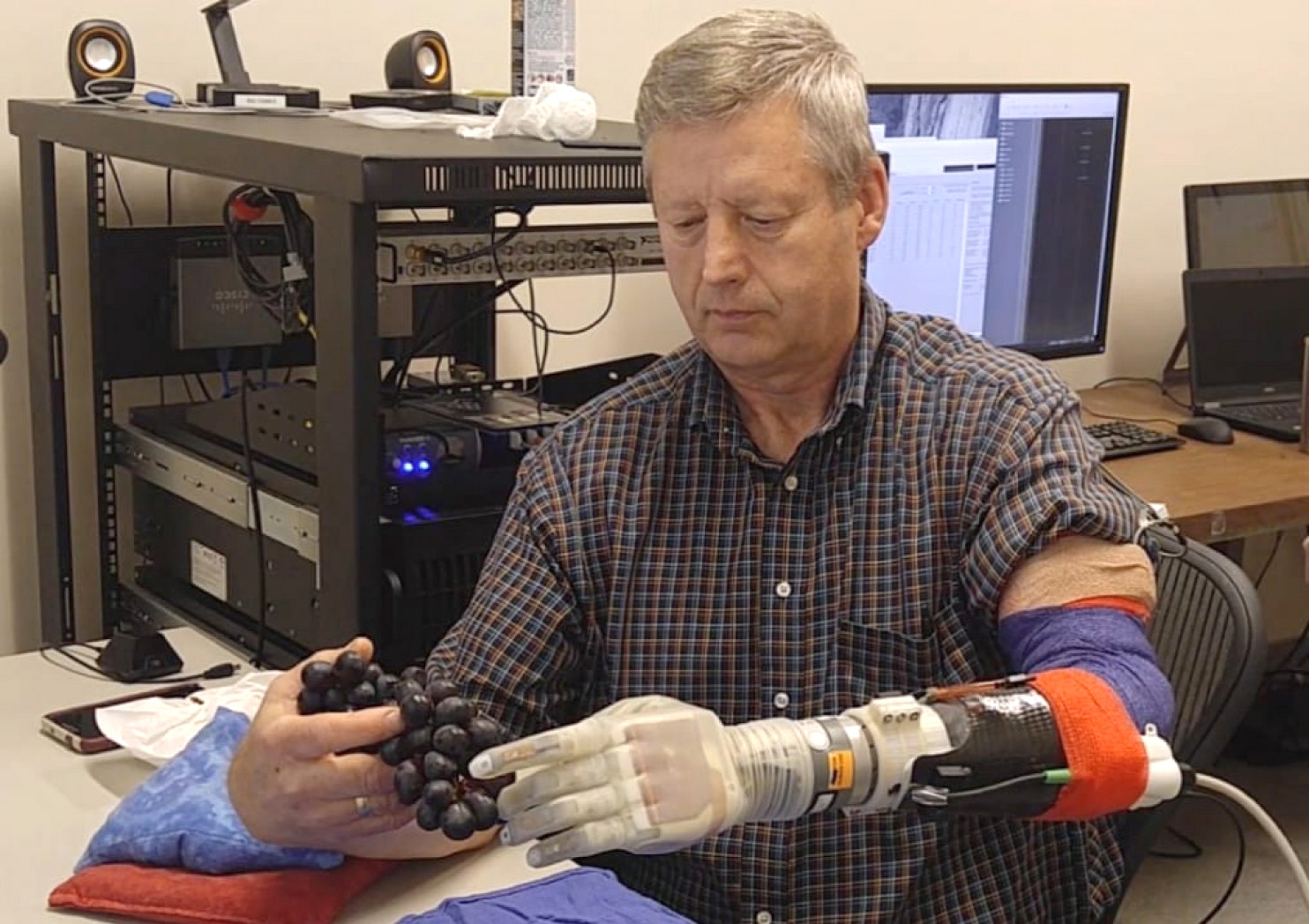 A robotic arm made at the University of Utah.