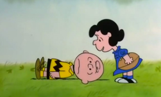Lucy and Charlie Brown