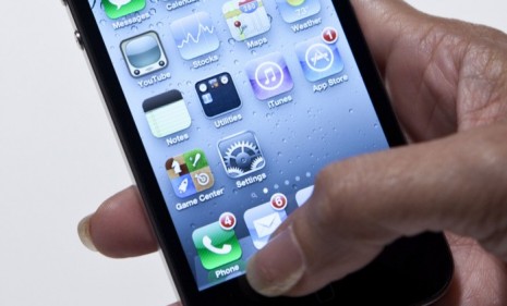 The rumored iPhone Nano would be half the size of the Apple iPhone 4 (pictured).