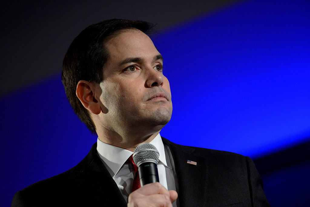 Marco Rubio refuses to vote for Hillary Clinton.