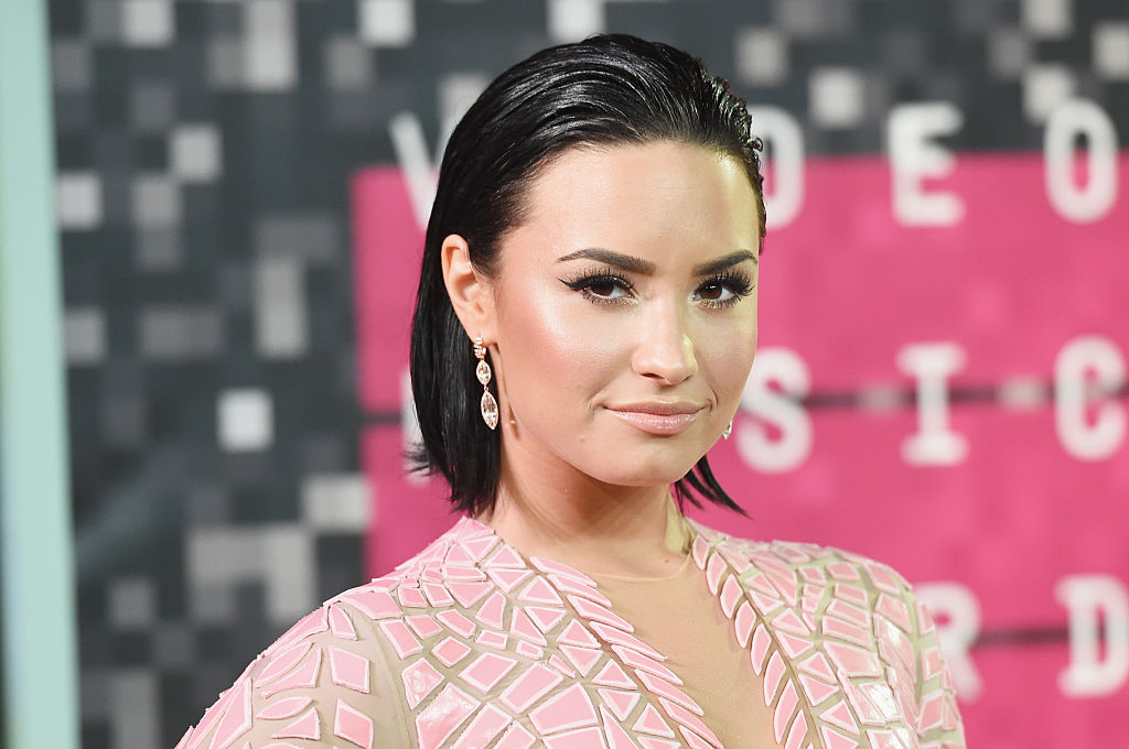 Singer Demi Lovato attends the 2015 MTV Video Music Awards at Microsoft Theater on August 30, 2015 in Los Angeles, California.