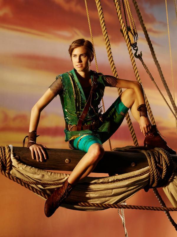Get your first look at Allison Williams as Peter Pan