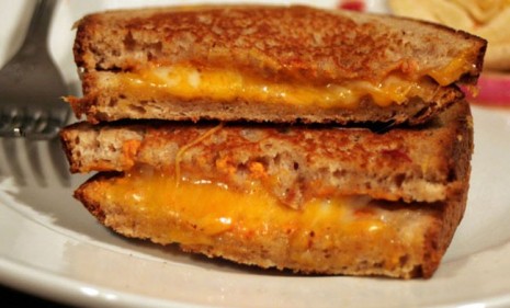 The ooey-gooey grilled cheese is the latest focus of inventor, entrepreneur Jonathan Kaplan who is planning to open a fast food chain called The Melt.