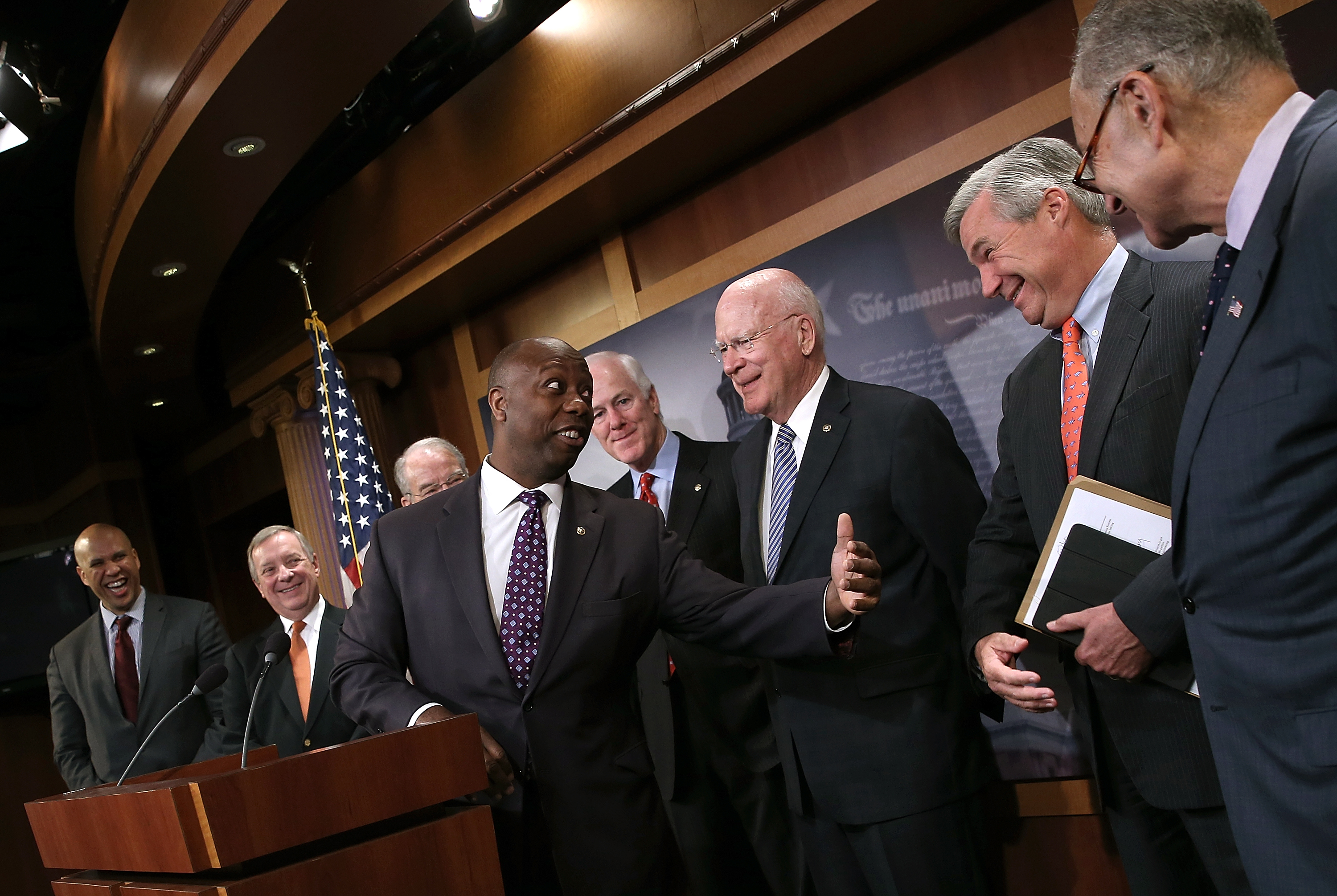 A bipartisan groups of senators have agreed to a prison reform package
