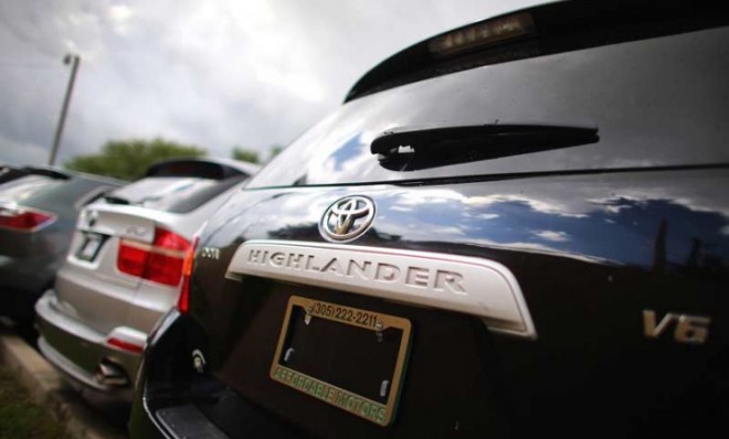 Toyota sales in the U.S. rose 17 percent from November 2011 to November 2012.