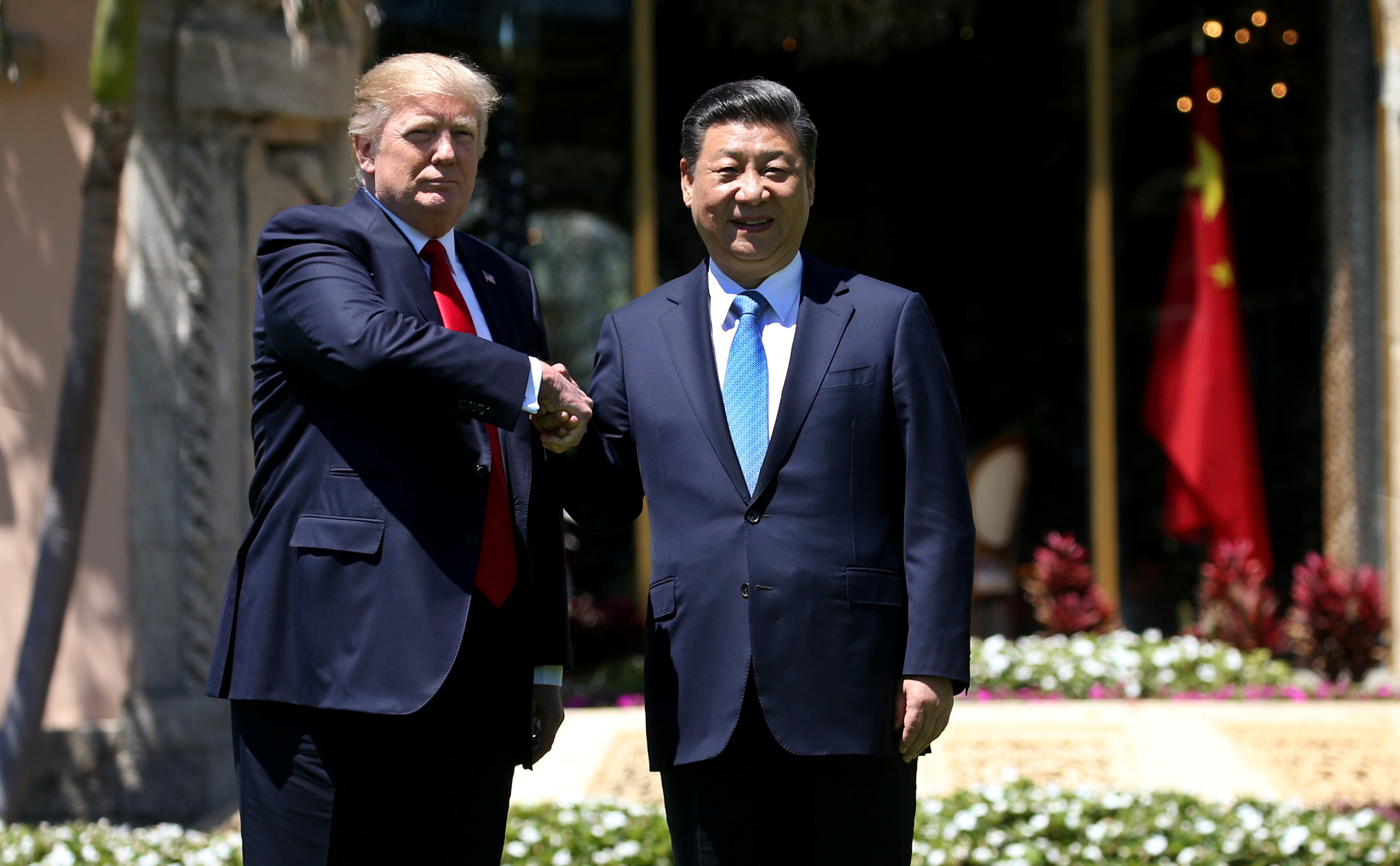 President Trump and Chinese President Xi Jinping.