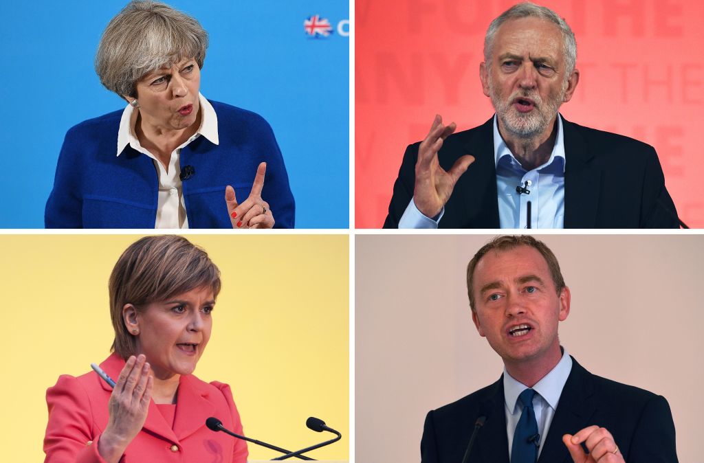 The main candidates in Britain&#039;s 2017 election