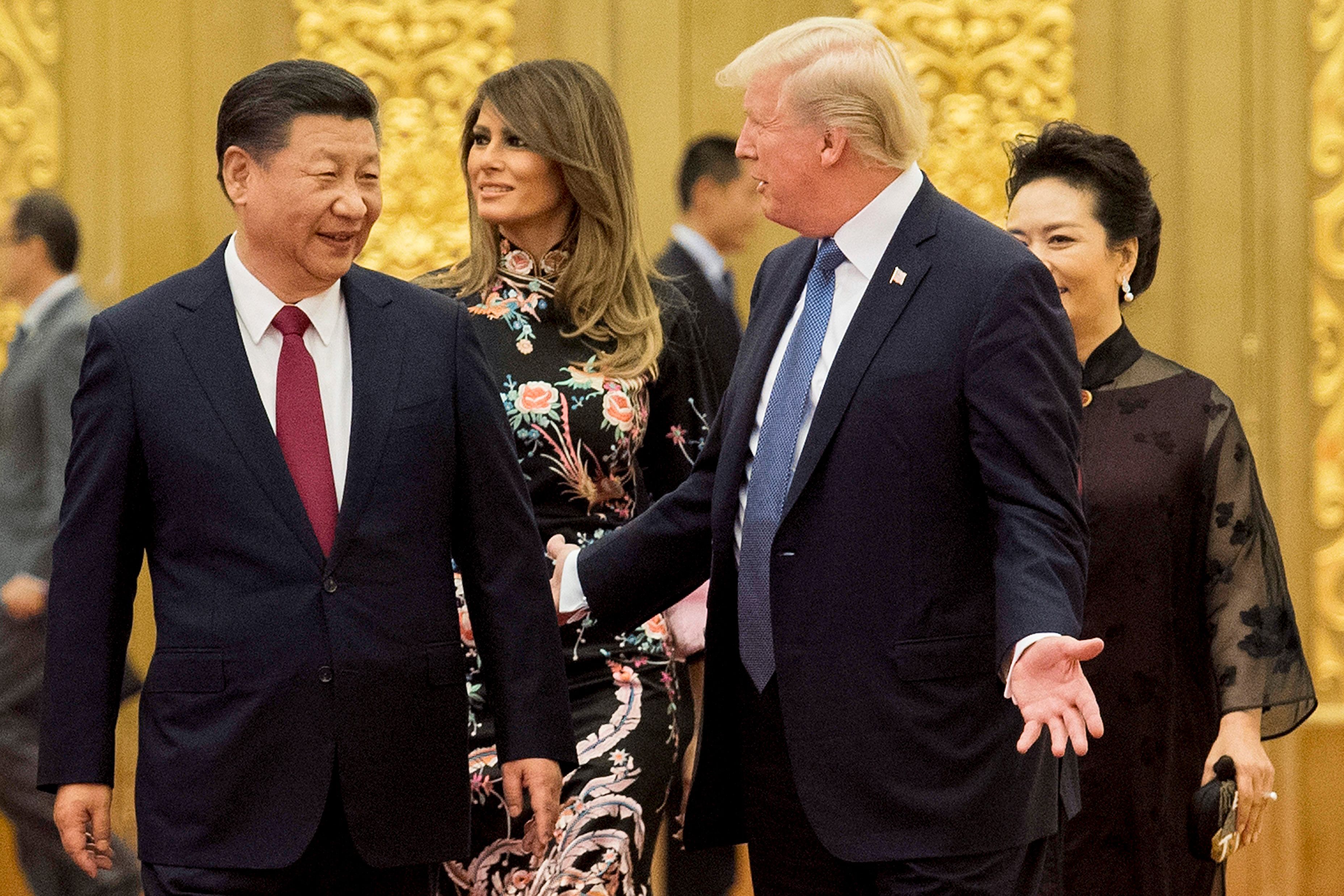 President Trump meets with Xi Jinping in Beijing