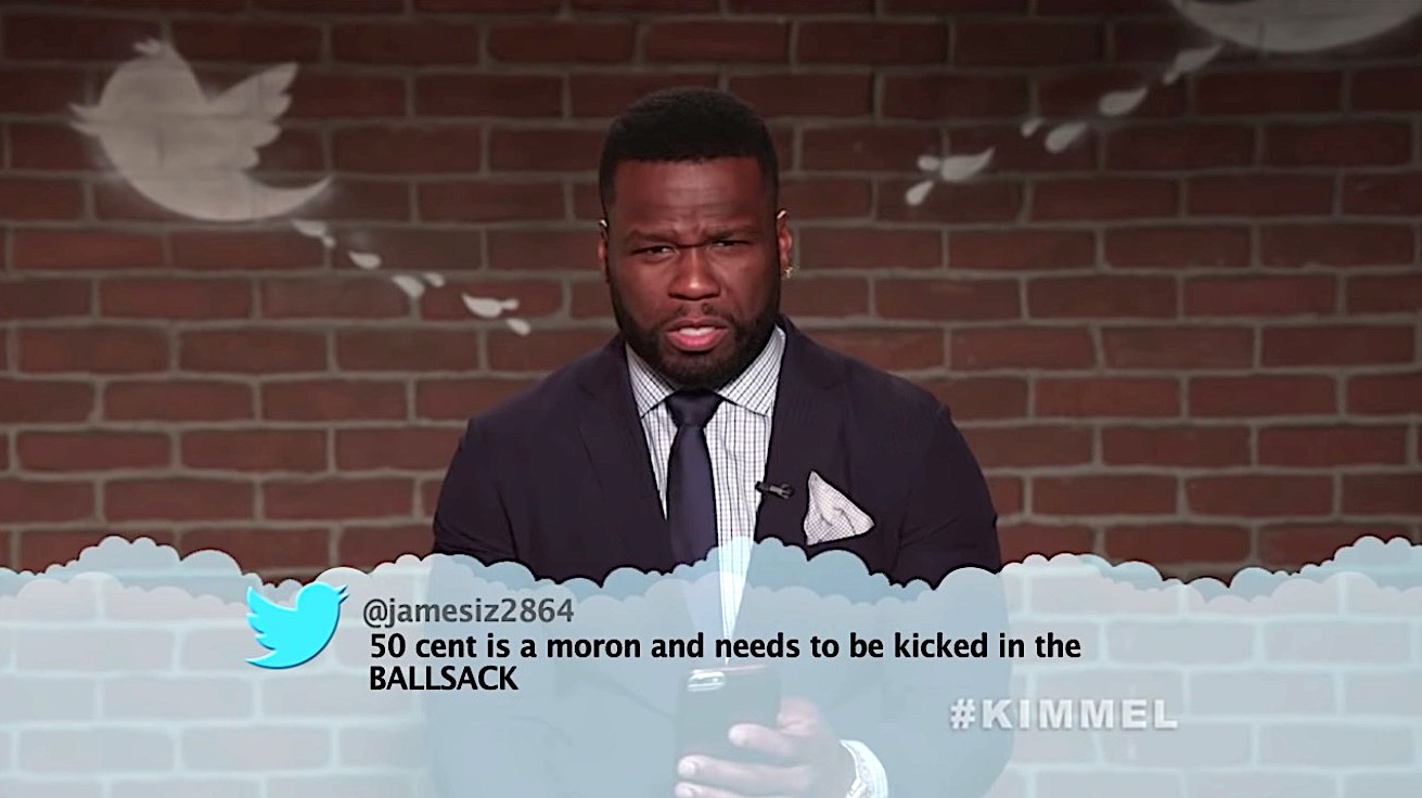50 Cent reads a mean tweet
