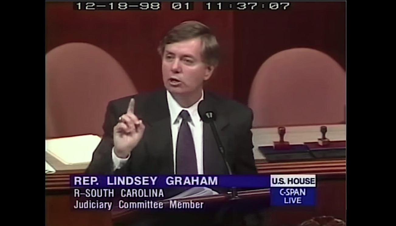 Lindsey Graham in 1998