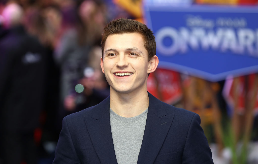 Tom Holland attends the &quot;Onward&quot; UK Premiere at The Curzon Mayfair on February 23, 2020 in London.